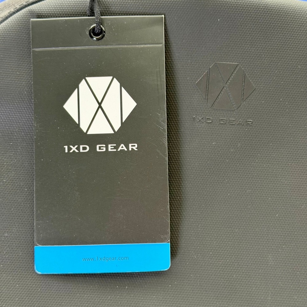 1XD GEAR Tech Laptop Backpack w/ RFID& USB Charging Port NWT‎ Black/Charcoal